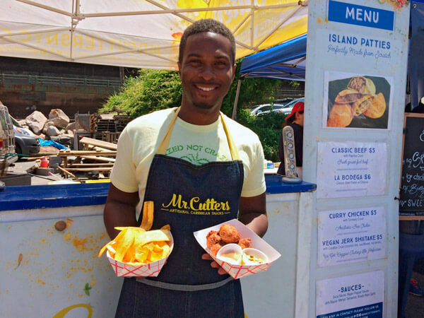 Chef Sam makes street food for every island
