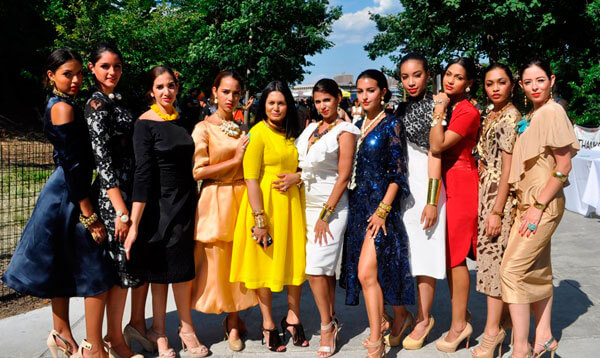 Guyanese exhibits eco-garments in High Bridge Park