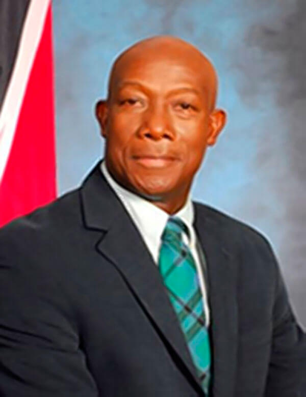 Newly elected T&T PM sworn in