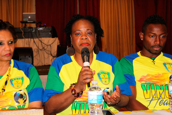 Rally for Vincy Heat in World Cup campaign|Rally for Vincy Heat in World Cup campaign