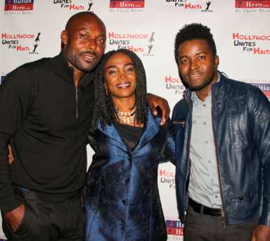 Jimmy Jean-Louis, friends supporting education|Jimmy Jean-Louis, friends supporting education