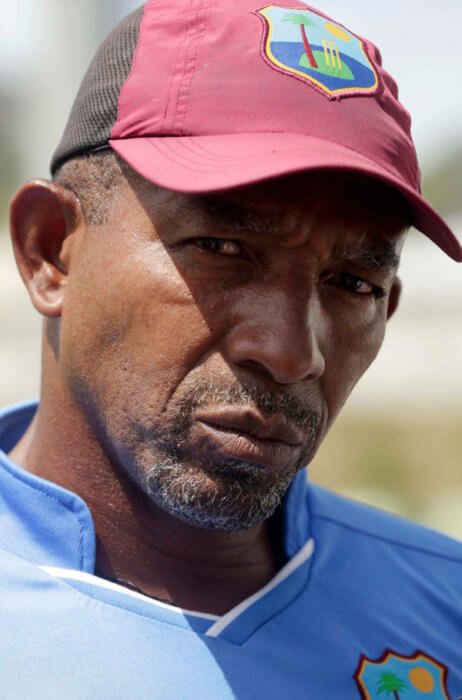 West Indies Head Coach Phil Simmons.