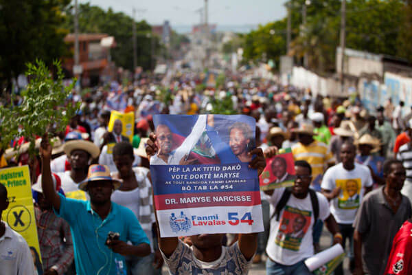 Many in Haiti suspect fraud in recent election, poll finds