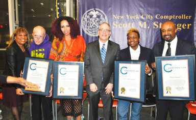 NYC comptroller honors Brooklyn trailblazers|NYC comptroller honors Brooklyn trailblazers