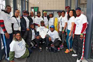 Vincies walk in the rain for Penn Relays|Vincies walk in the rain for Penn Relays
