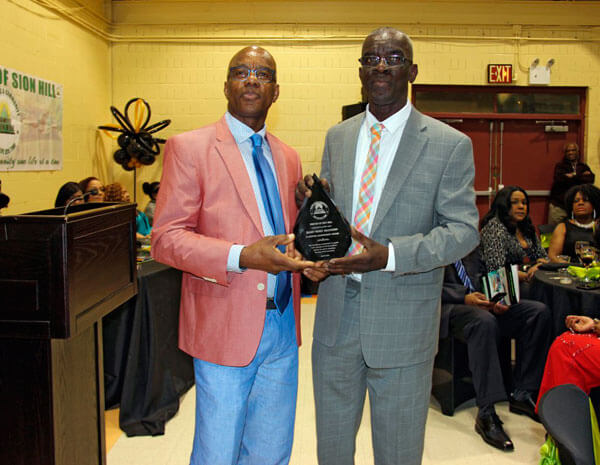 Ex-SVG national soccer captain, coach honored