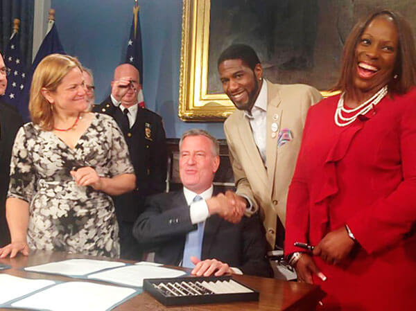 Mayor signs Criminal Justice Act