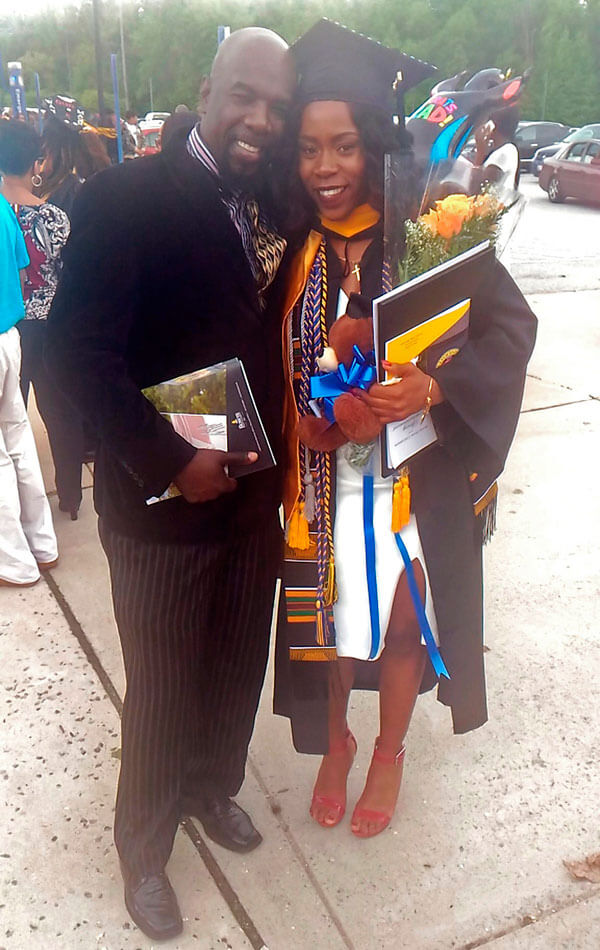 Vincy student athlete graduates with honors