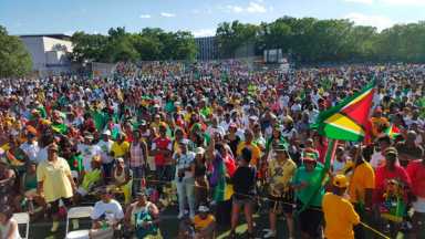 Thousands march in Guyana Unity Parade|Thousands march in Guyana Unity Parade