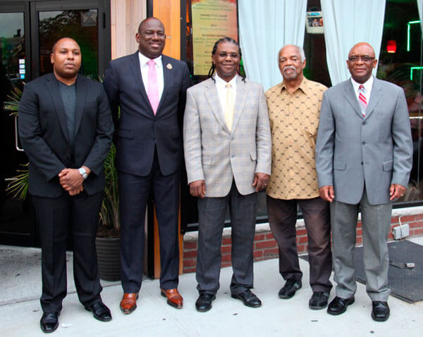 Political club celebrates male community leaders
