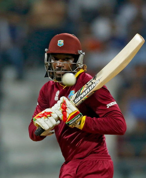 Chris Gayle blasts 108 not out off 54 balls