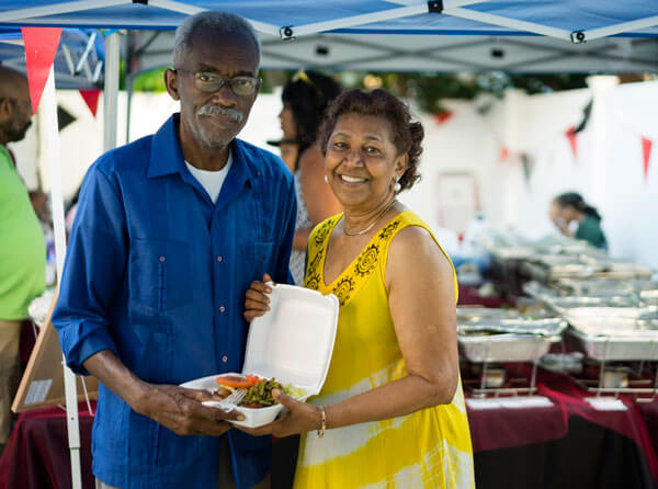 Crowds come out for local food festival