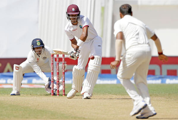West Indies, India draw Test match