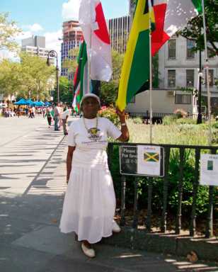 Hyphenated Americans parade in Brooklyn