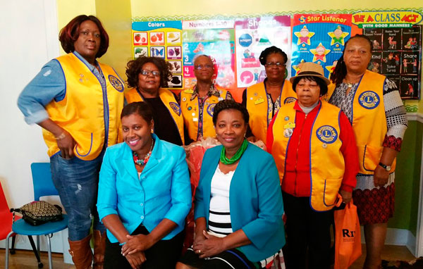 Brooklyn Transition Lions give back