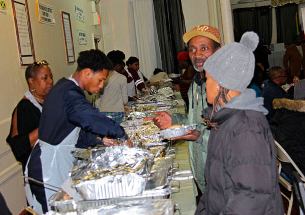 Brooklyn lodge feeds many on Thanksgiving Day|Brooklyn lodge feeds many on Thanksgiving Day