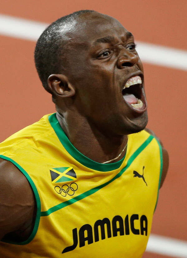 One less gold for Usain Bolt