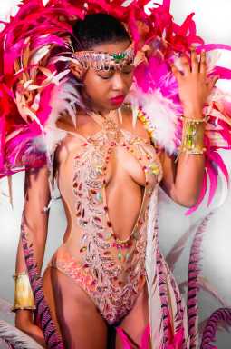 New York mas band at Guyana’s Mashramani