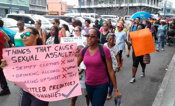 Bridgetown rocked by protests|Bridgetown rocked by protests