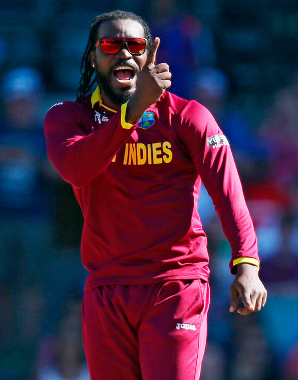 Chris Gayle left out