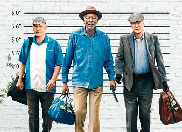 Freeman, Arkin, Caine co-star in crime caper|Freeman, Arkin, Caine co-star in crime caper