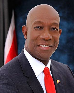 Trinidad and Tobago Prime Minister Dr. Keith Rowley.