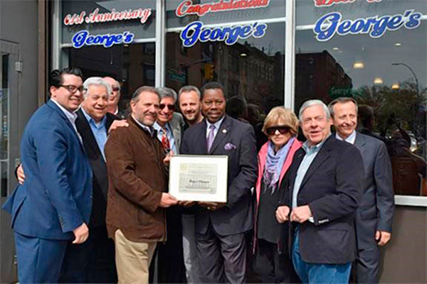 Eugene honors Brooklyn restaurant for community service