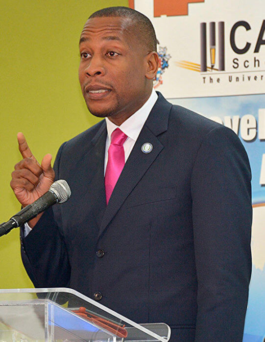Eastern Caribbean Central Bank Governor, Timothy Antoine.