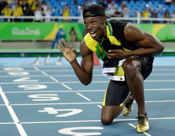 World’s fastest man ‘no longer chases women’