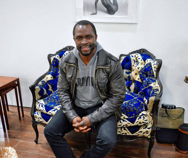 Brooklyn artist creates vintage furniture from African textiles