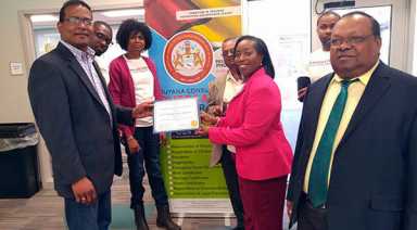 Guyanese in Schenectady thank coalition for consular services