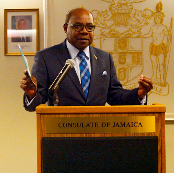 Jamaican Minister of Tourism, Edmund Bartlett.