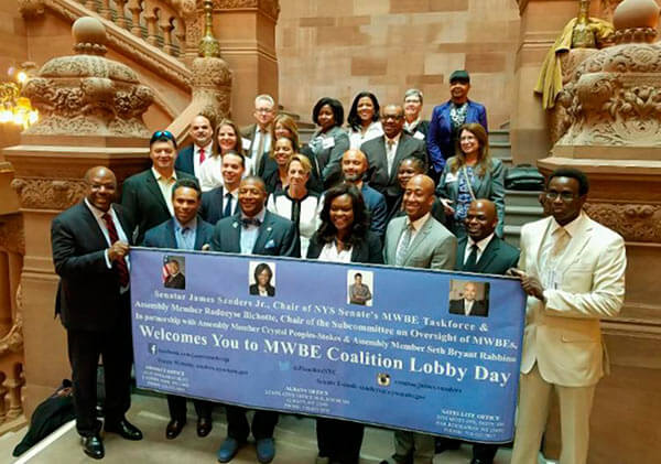Firms, state legislators, partners raise awareness on MWBE Coalition Lobby Day