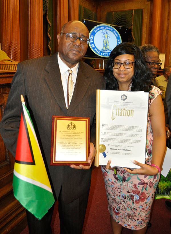 Caribbean Life associate editor honored|Caribbean Life associate editor honored