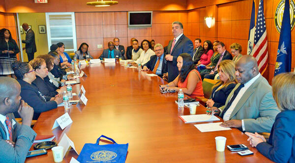 Gonzalez builds partnership with CARICOM Consular Corps