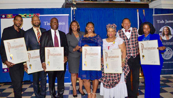 Public Advocate presents Caribbean Heritage Month Proclamations