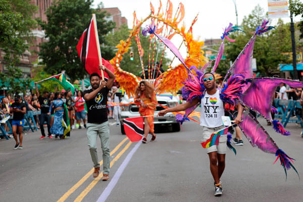 Colors of rainbow and the Caribbean fly at Queens Pride|Colors of rainbow and the Caribbean fly at Queens Pride|Colors of rainbow and the Caribbean fly at Queens Pride|Colors of rainbow and the Caribbean fly at Queens Pride