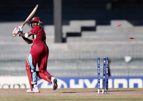 West Indies Women cricketers fight for a win