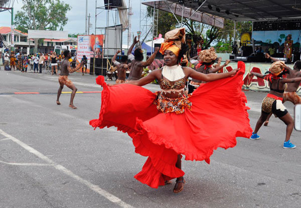 Guyanese celebrate Emancipation Day with colorful presentation|Guyanese celebrate Emancipation Day with colorful presentation