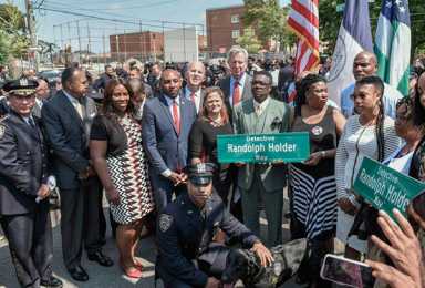 Street renamed to honor slain Guyanese born detective