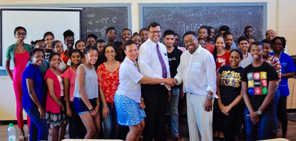 QC Alumni NY aids Georgetown students in math