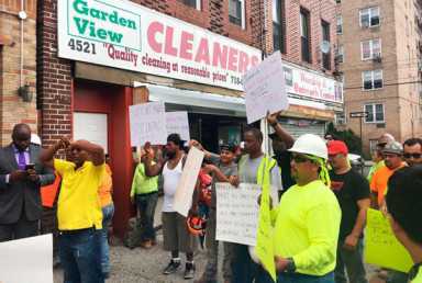 Construction workers protest safety bill|Construction workers protest safety bill