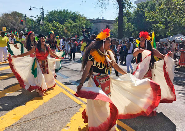 Guyanese celebrate WIADCA on Eastern Parkway|Guyanese celebrate WIADCA on Eastern Parkway