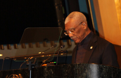 Guyana’s prez calls for peace at the 72nd United Nations|Guyana’s prez calls for peace at the 72nd United Nations