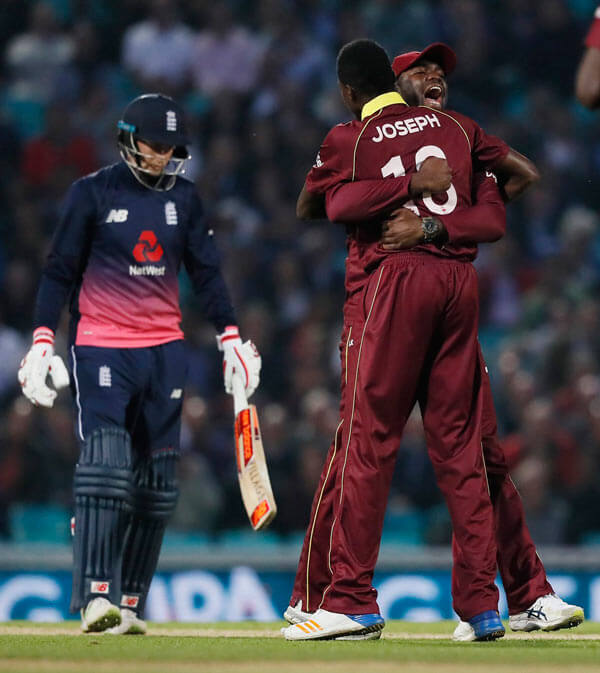West Indies loses series against England