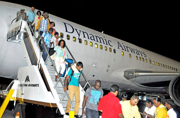 Dynamic Int. Airways ends flights to Guyana