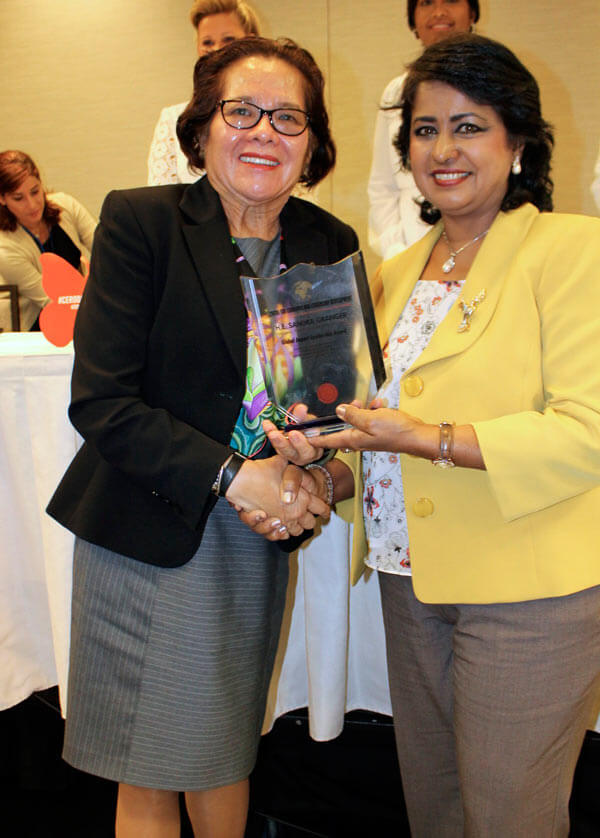 Center for Economic and Leadership Development honors Guyana’s first lady