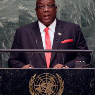 Former Prime Minister of Saint Kitts and Nevis, Timothy Harris.
