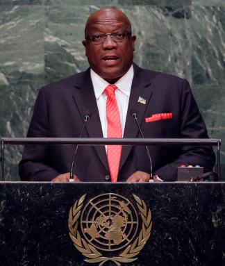 Former Prime Minister of Saint Kitts and Nevis, Timothy Harris.