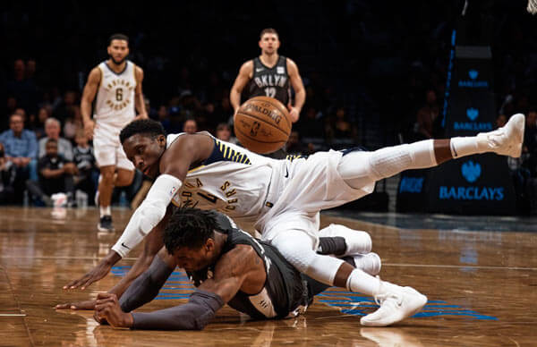 PACERS DEFEAT NETS|PACERS DEFEAT NETS